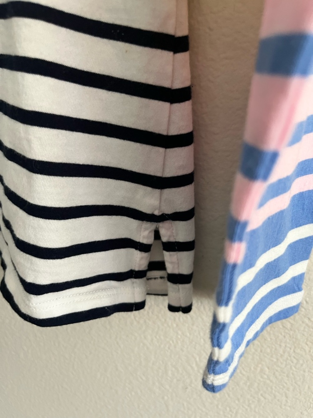 Boden Striped Black and White Striped Preppy Long Sleeve Tee Sz 4 - Picture 7 of 8